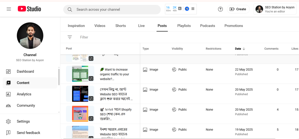 YouTube SEO